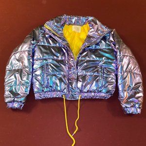 Iredescent Puffer Jacket